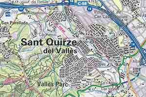 Población de San Quirico del Vallés